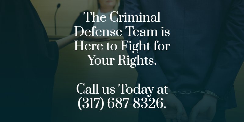 the criminal defense team will fight for you