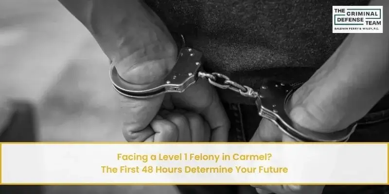 first 48 hours after a level 1 felony arrest
