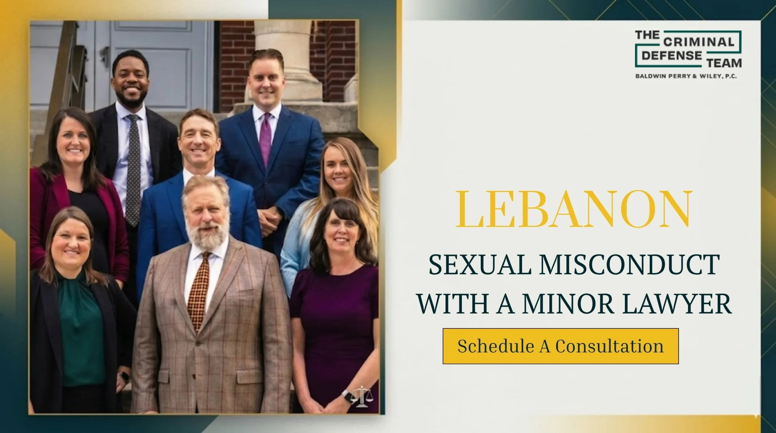 lebanon sexual misconduct with a minor lawyer