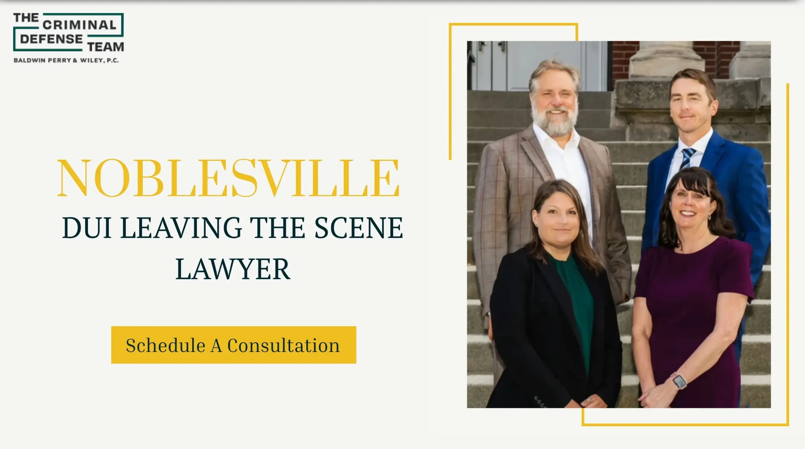 Noblesville DUI Leaving The Scene Lawyer